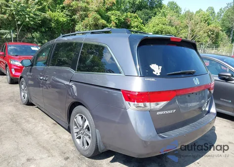 2015 Honda Odyssey Touring/Touring Elite from USA, damaged, VIN 5FNRL5H98FB085419